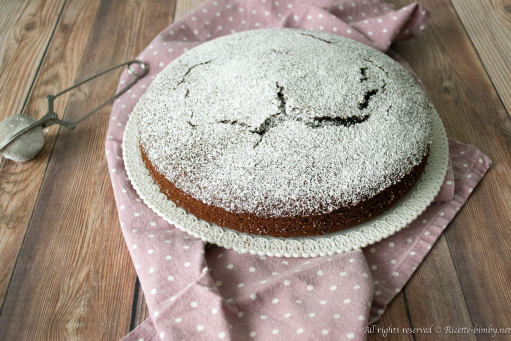 Torta al cioccolato senza glutine bimby