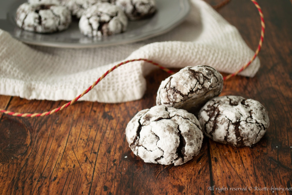 Chocolate crinkle cookie Bimby