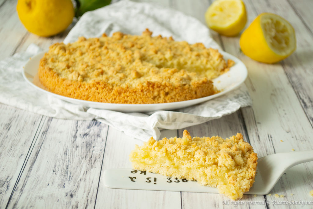 Sbriciolata al limone Bimby