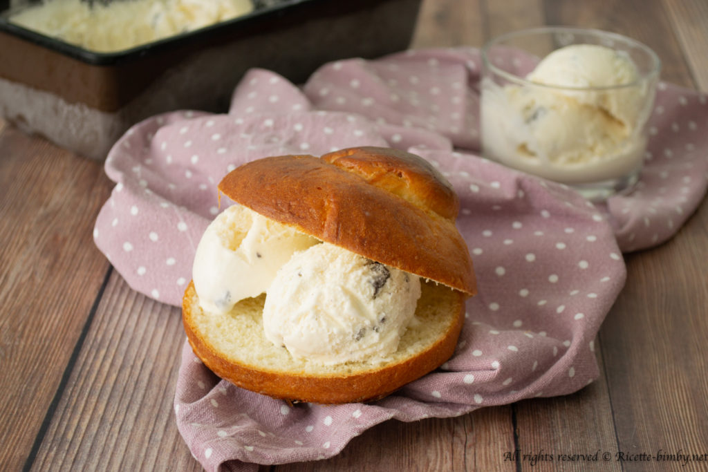 Gelato alla stracciatella Bimby
