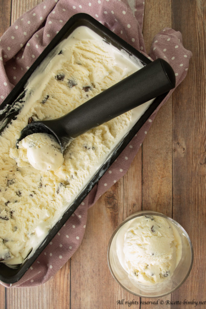 Gelato alla stracciatella bimby