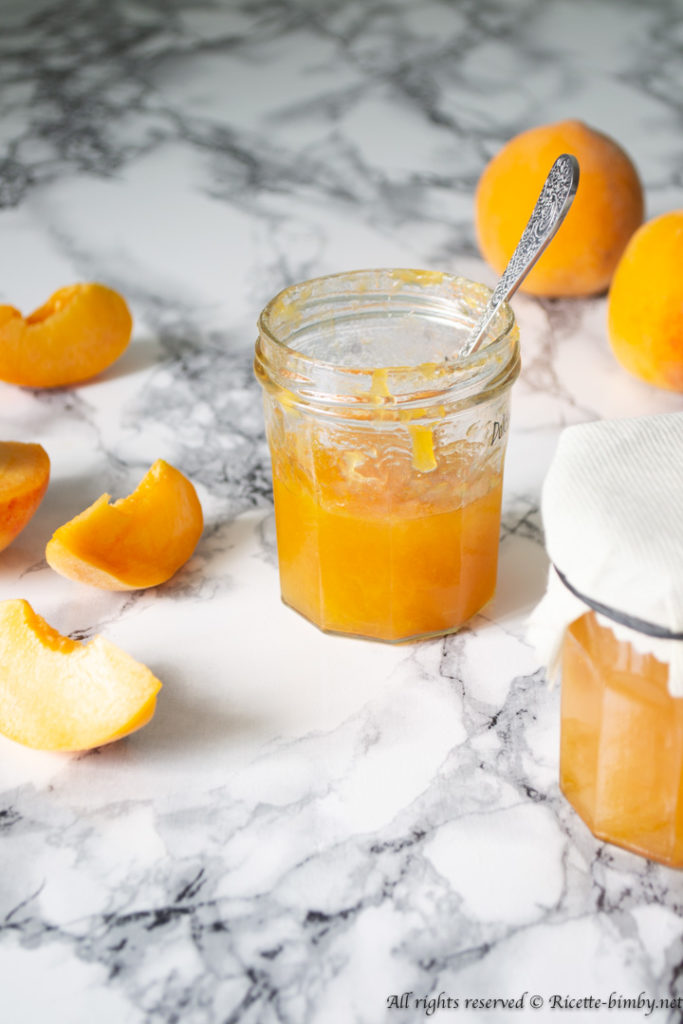Marmellata di pesche bimby