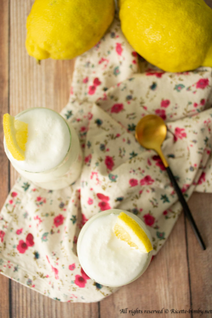 Thermomix creamy lemon sorbet