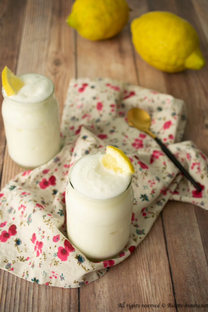 Thermomix creamy lemon sorbet