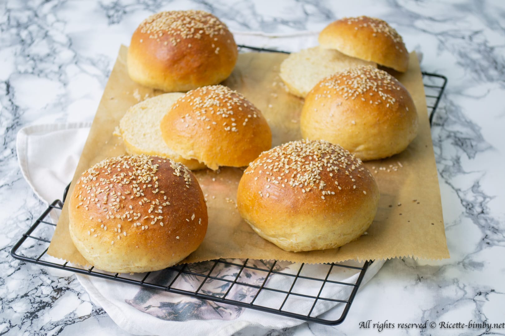 Panini integrali per Hamburger Bimby