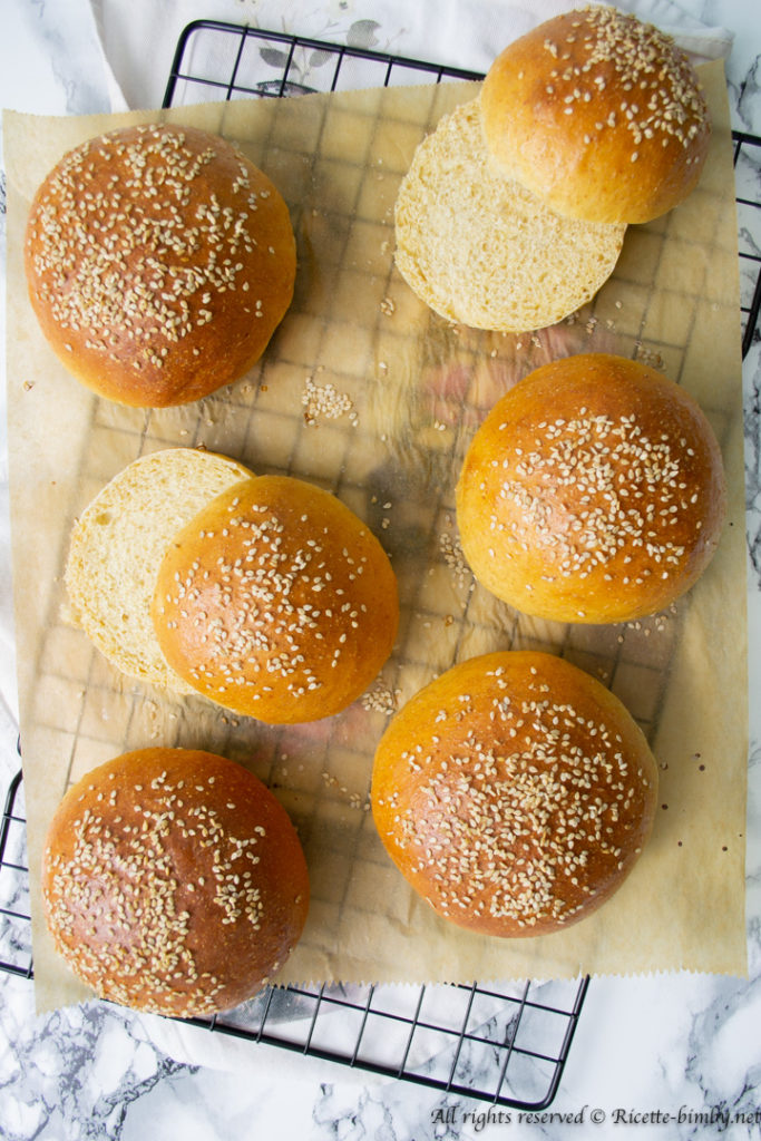 Panini integrali per hamburger bimby