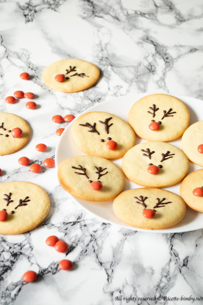 Biscotti di Natale a forma di renna bimby