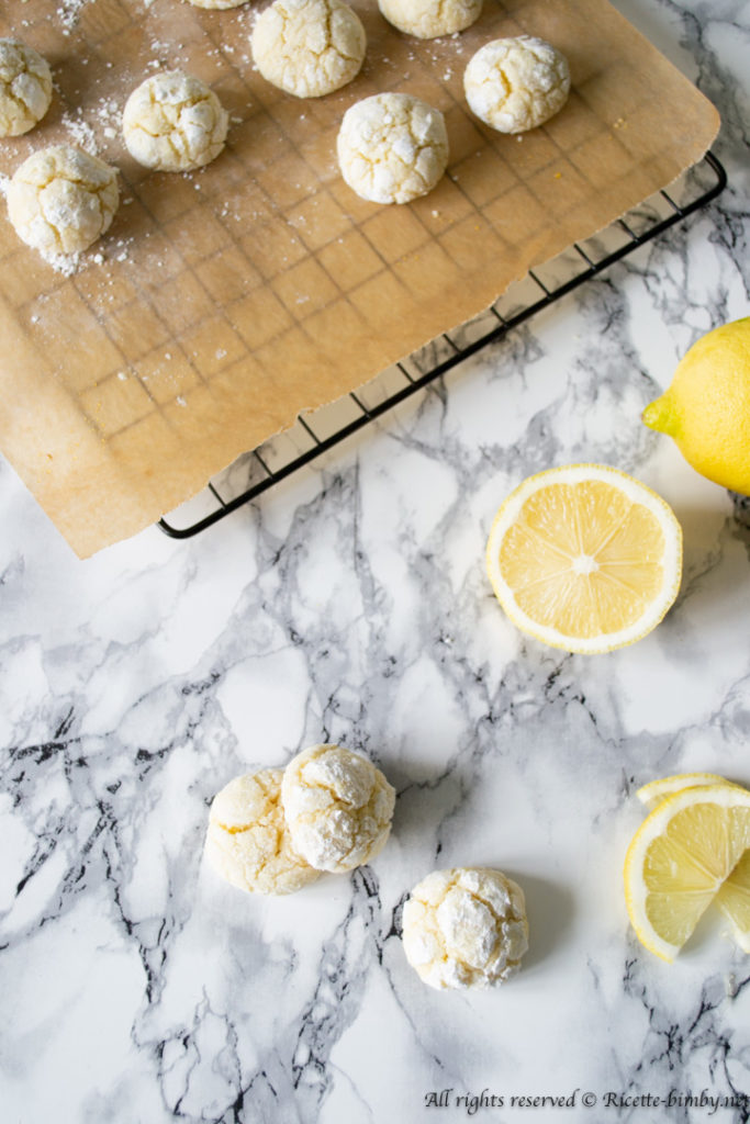 Biscotti al limone morbidi bimby