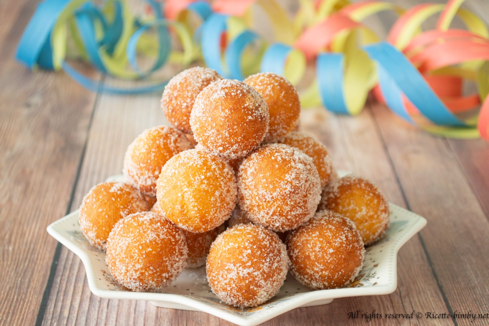 Castagnole senza glutine Bimby