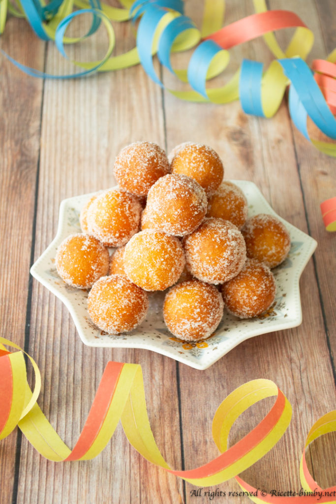 Castagnole senza glutine bimby