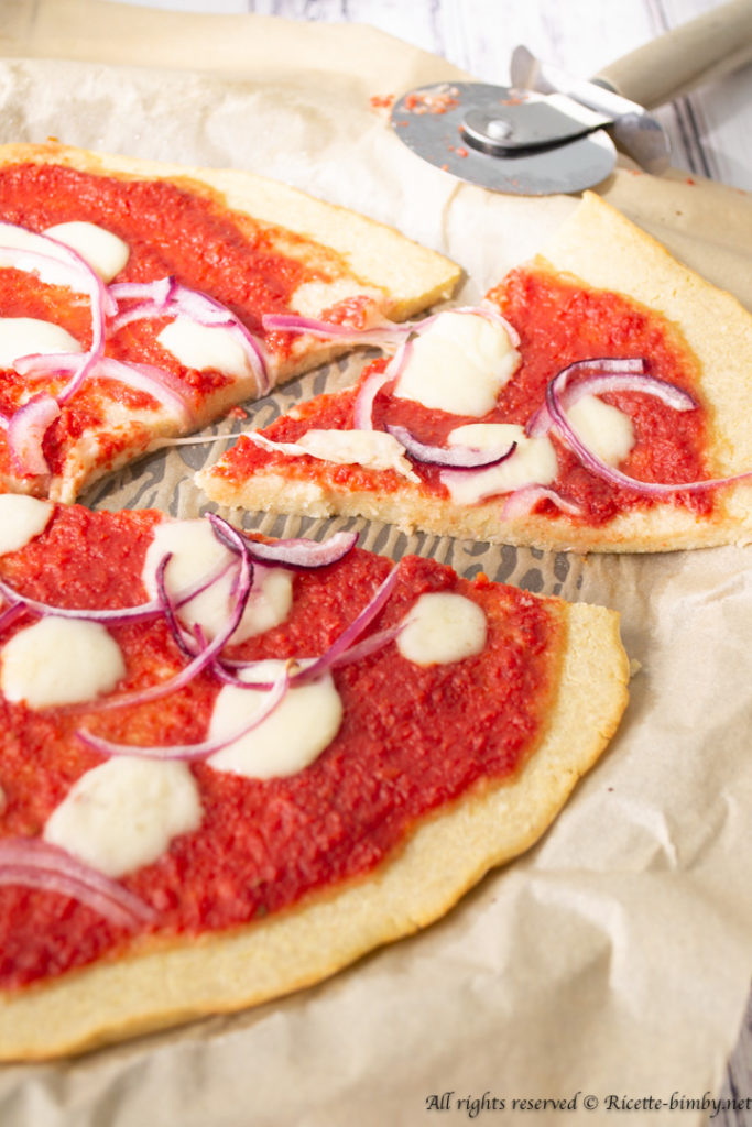 Pizza di quinoa bimby
