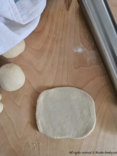 Panini per Hot Dog bimby passaggi