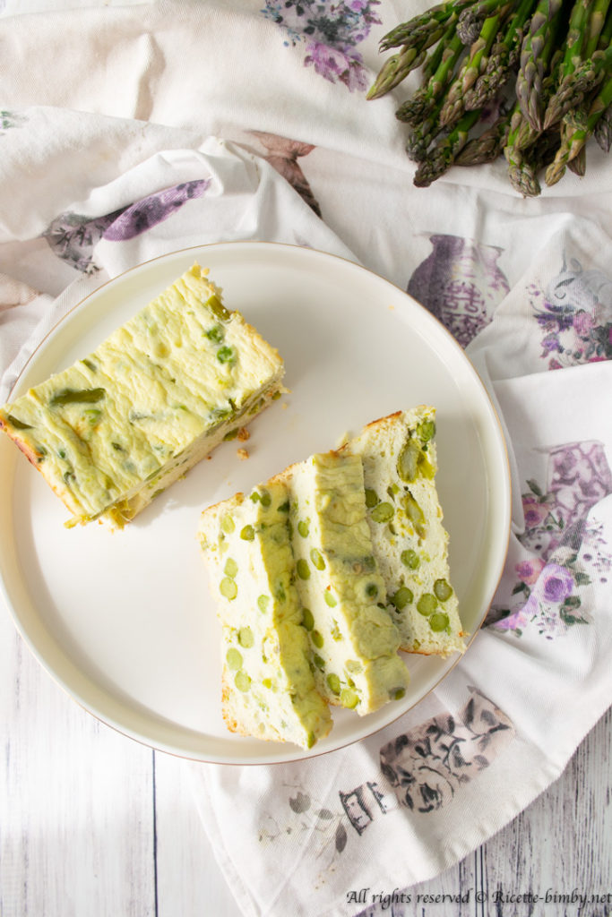 Terrina di ricotta e asparagi bimby