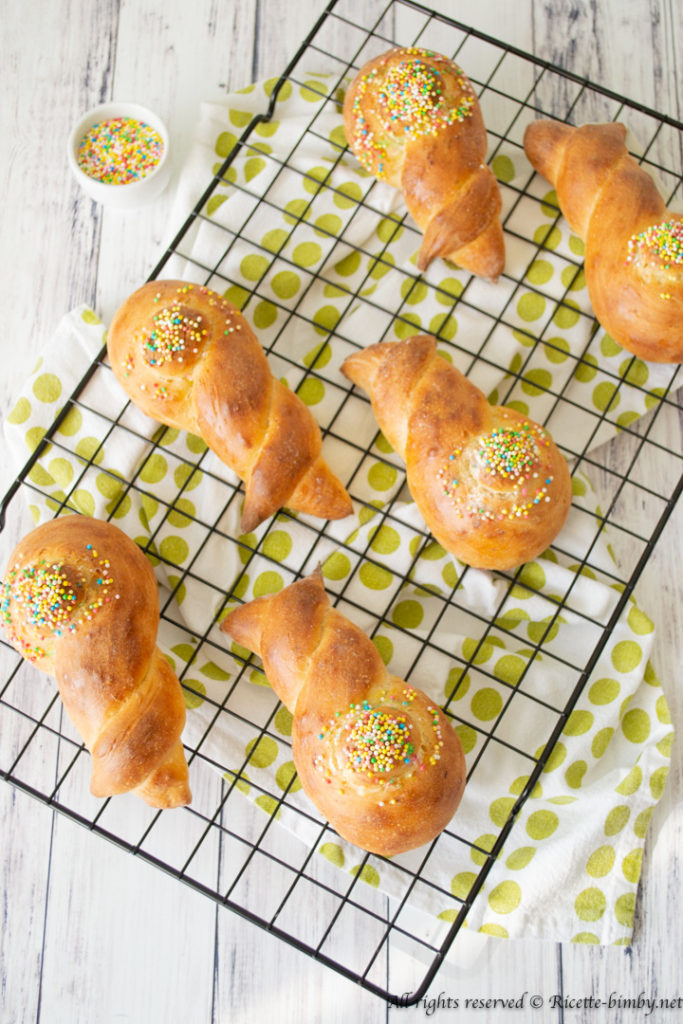 Conigli di pan brioche bimby