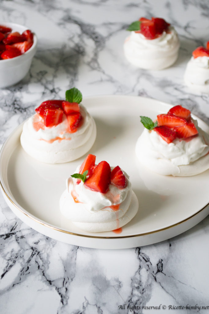 Thermomix Strawberry Pavlova