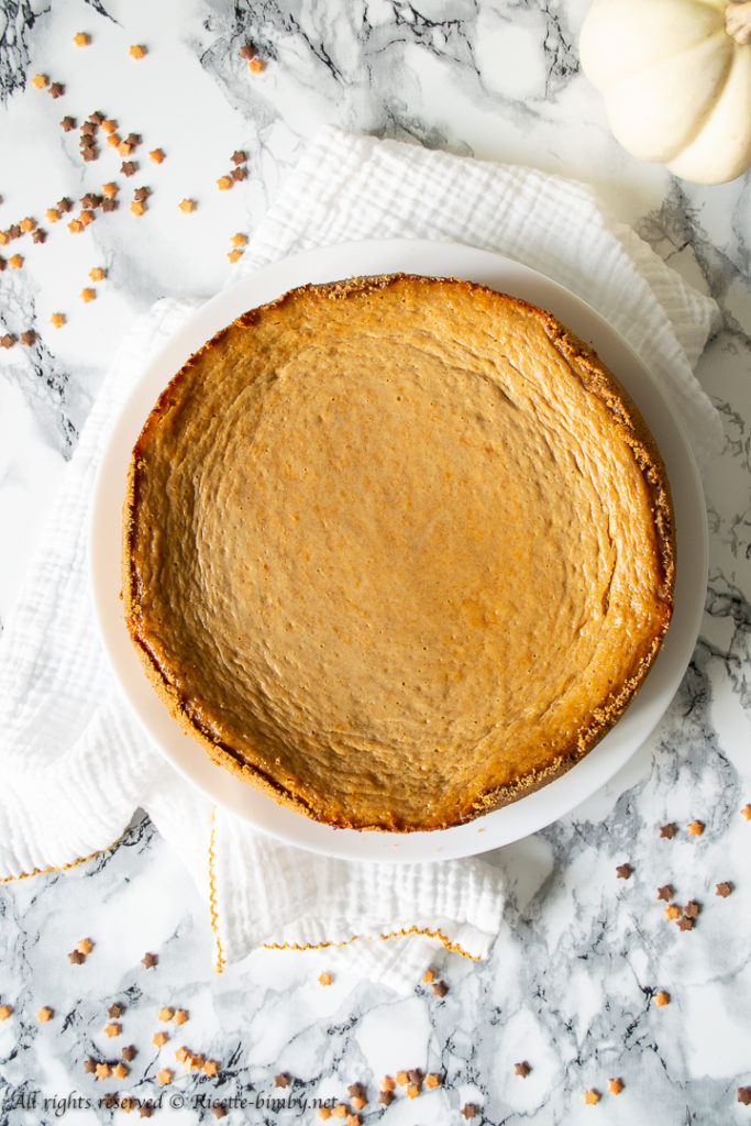 Cheesecake alla zucca bimby