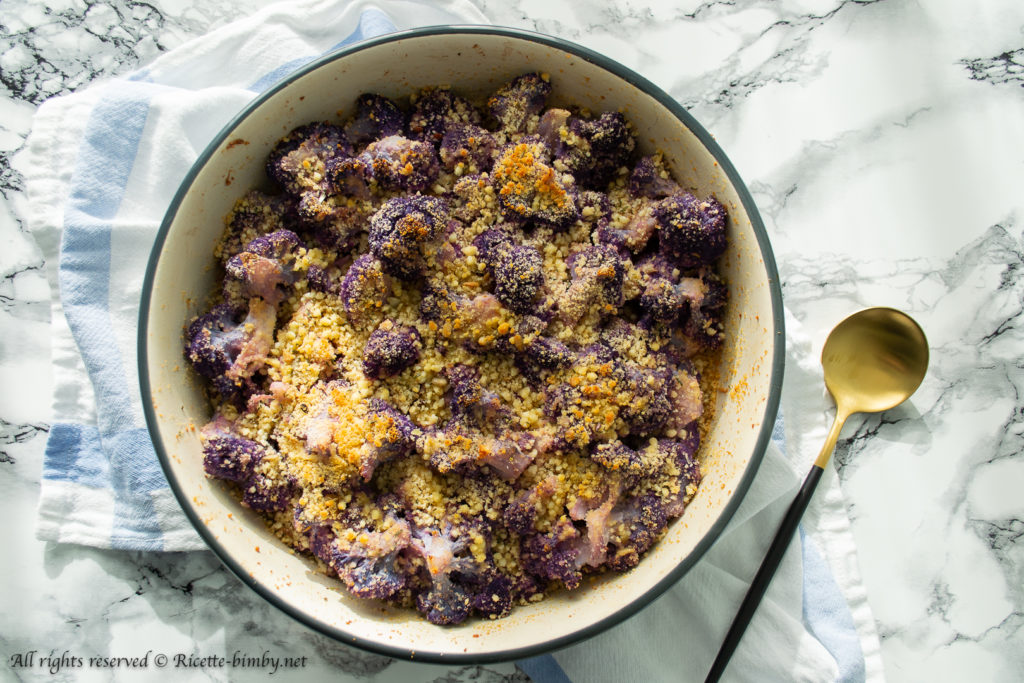 Cavolfiore gratinato con feta Bimby