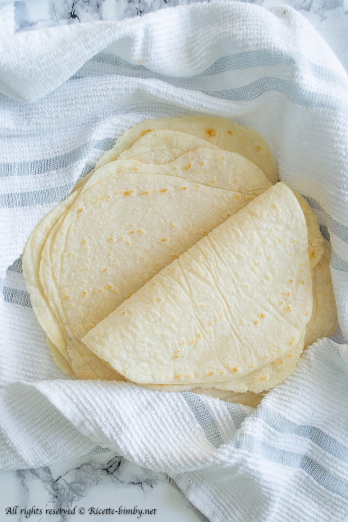 Tortilla di mais bimby