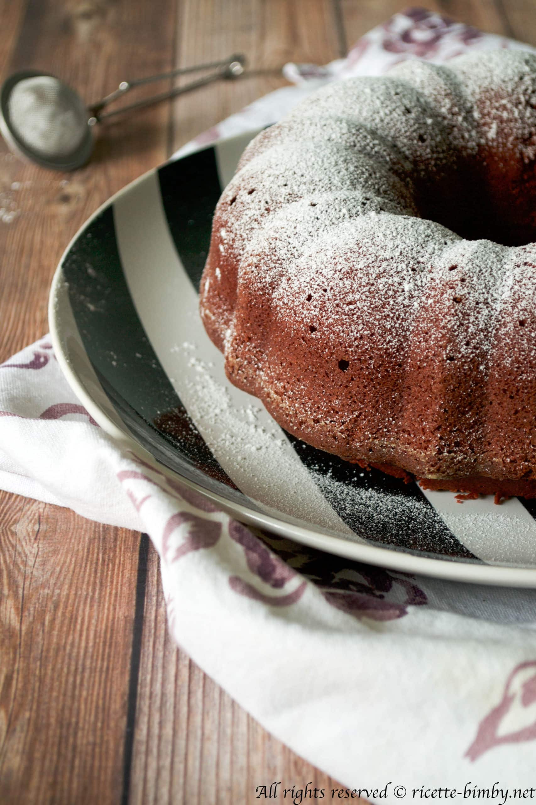 Thermomix Red Velvet Bundt Cake