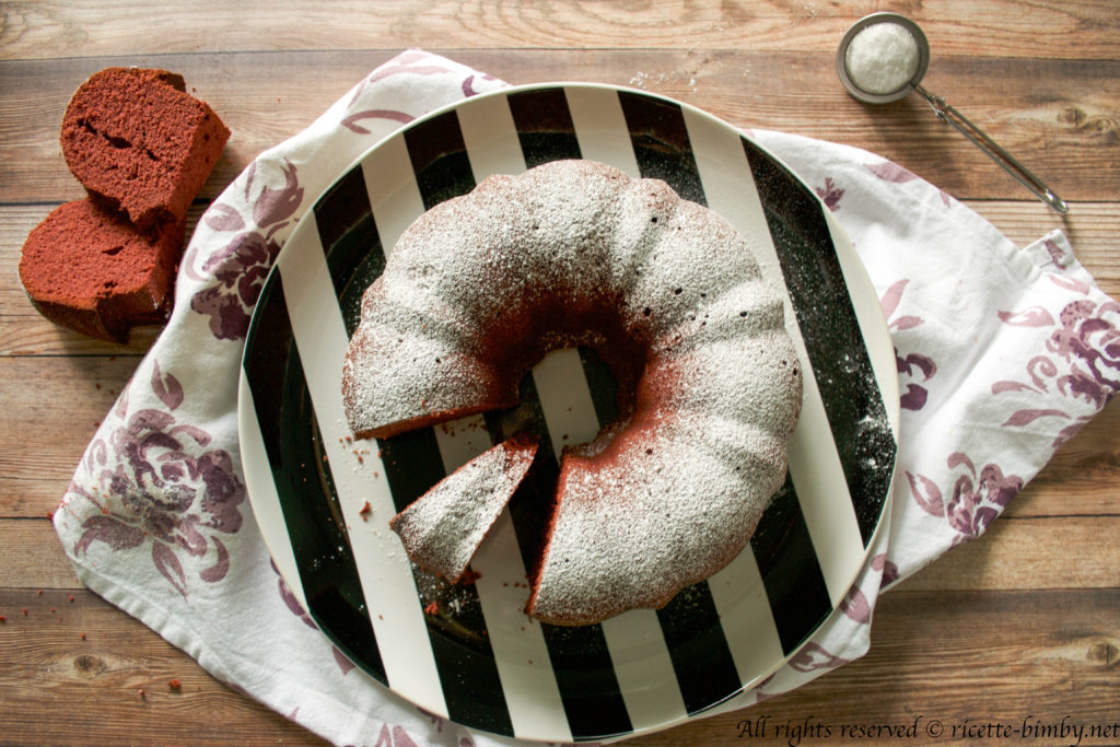 Ciambella red velvet Bimby