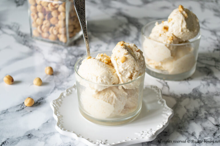 Gelato alla nocciola Bimby