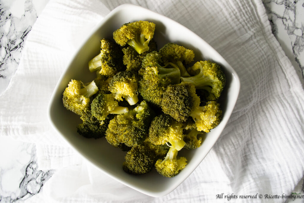 Broccoli al vapore Bimby