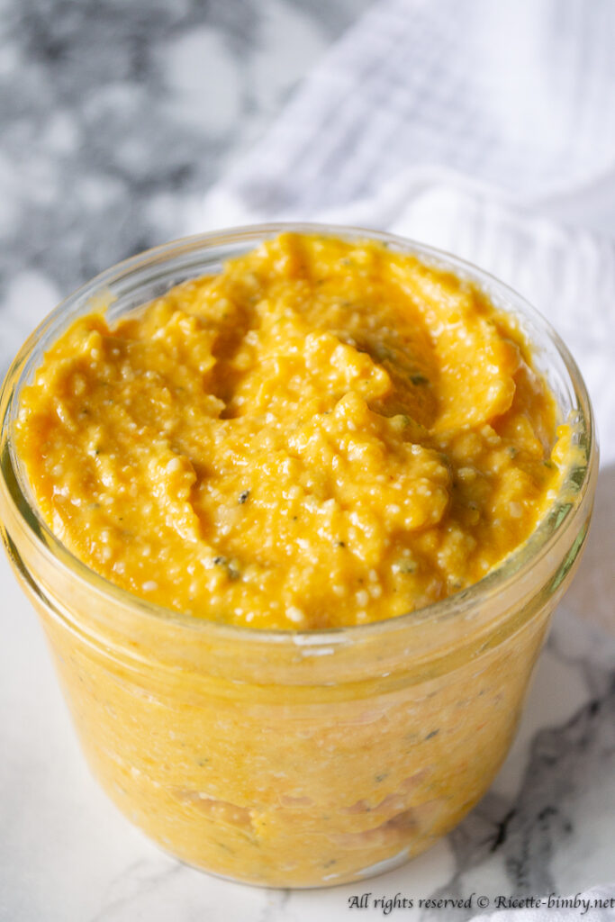 Pesto di zucca bimby