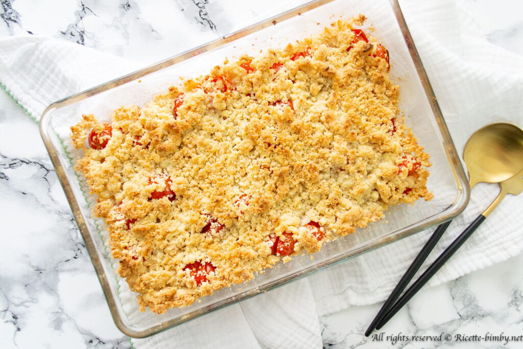Crumble di pomodori Bimby