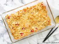 Crumble di pomodori Bimby
