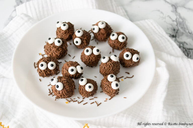 Tartufi di Halloween Bimby