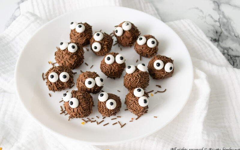 Tartufi di Halloween Bimby