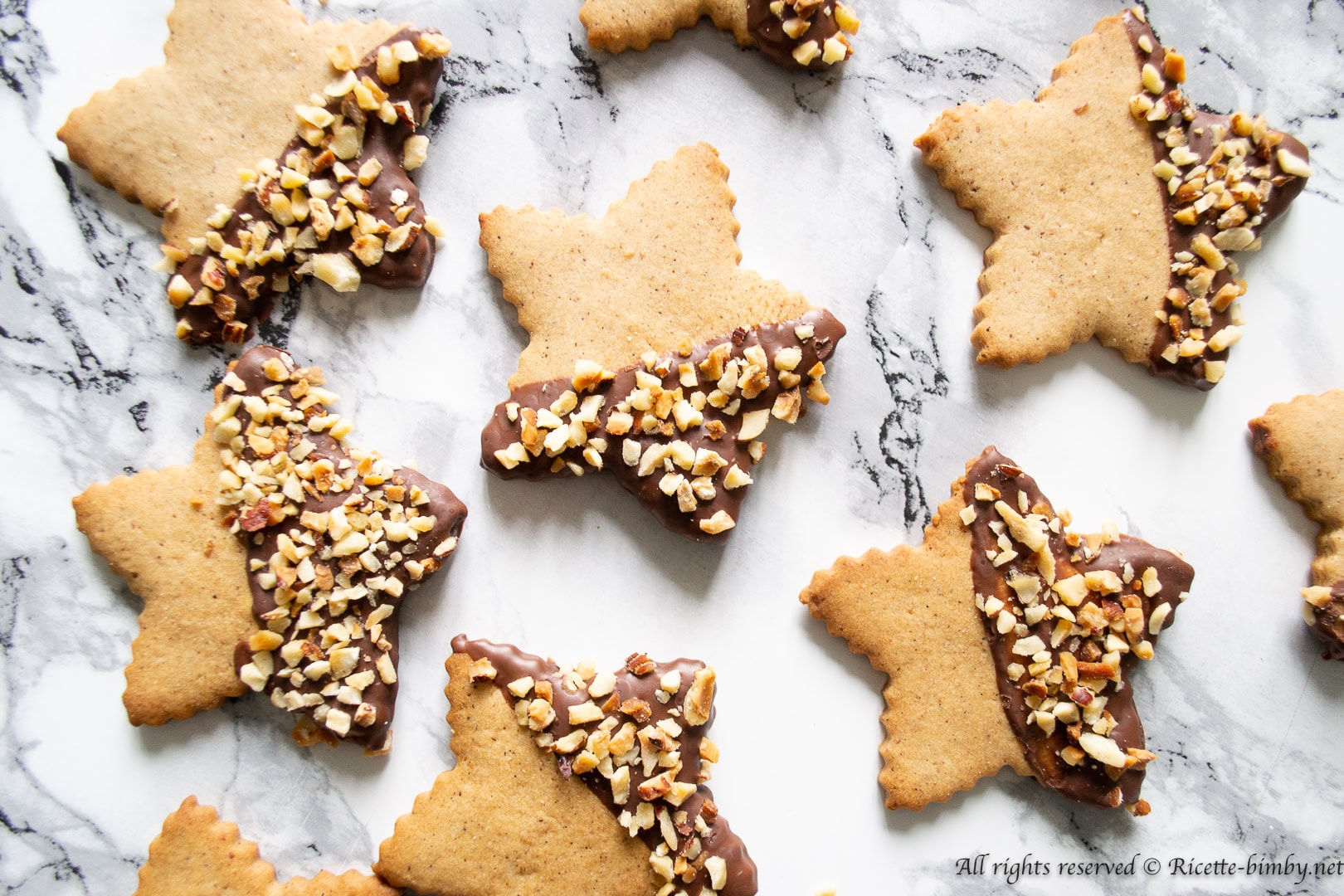 Biscotti di Natale con cioccolato Bimby